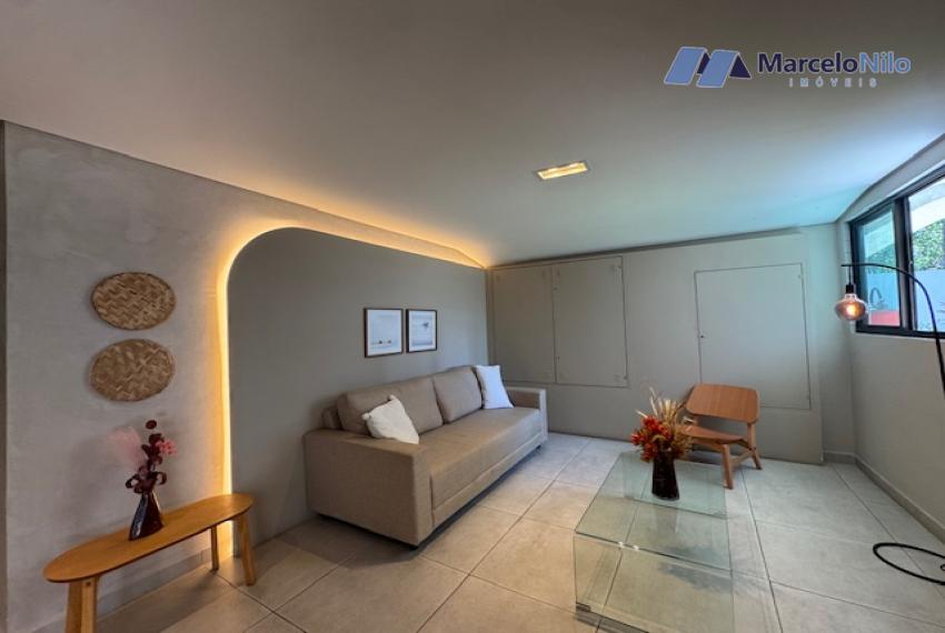 Apartamento Novo em Boa Viagem, 45m2, 02 Quartos, 01 Suíte e Lazer