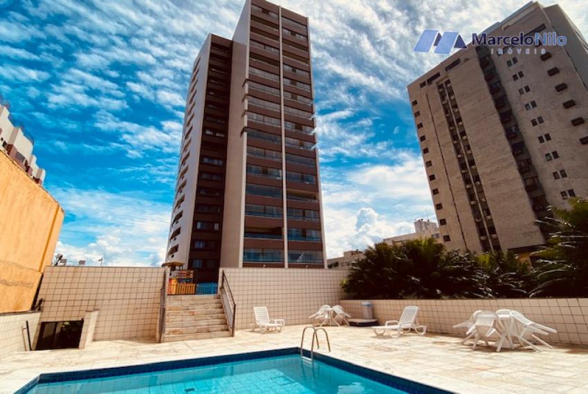 Apto na Beira-mar de Olinda, 211m2 c/ 4 quartos, 2 suítes, lazer completo