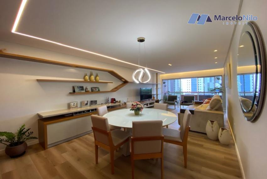 Apartamento em Olinda, Casa Caiada, 153m2, 04 Quartos, 01 Suíte e 02 Vagas