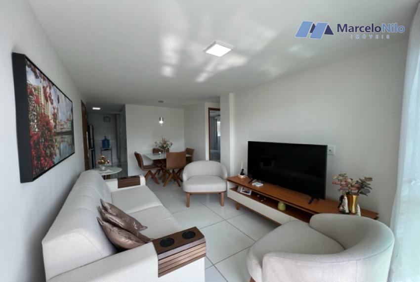 Apartamento Novo em Olinda, 53m2, 02 Quartos, 01 Suíte