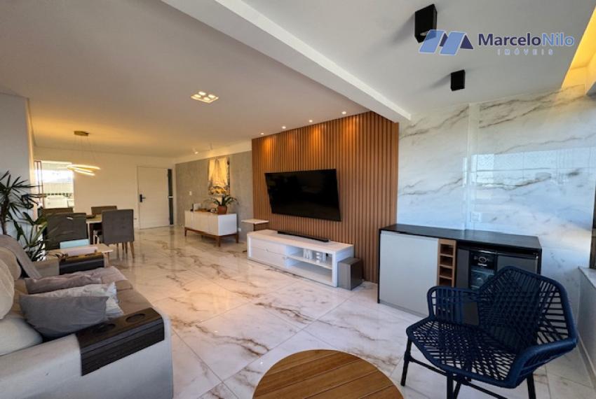 Apartamento Reformado em Olinda, 94m2, 03 Quartos, 02 Vagas e Lazer 