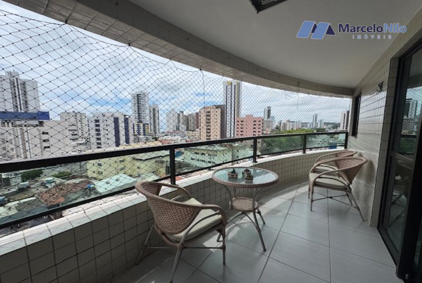 Apartamento Olinda 100m2, 03 Quartos, 02 Suítes, 01 Quarto Serviço, 02 Vagas